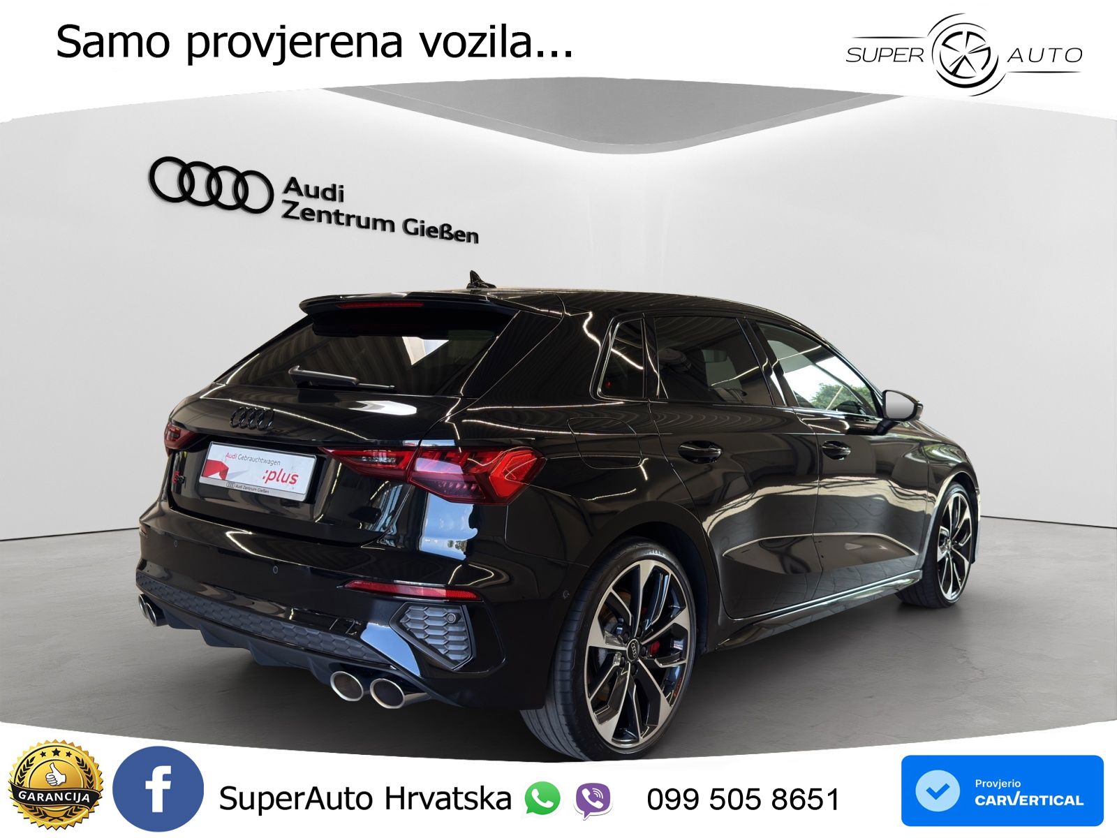 Audi S3 2.0 TFSI (310 KS) quattro S tronic