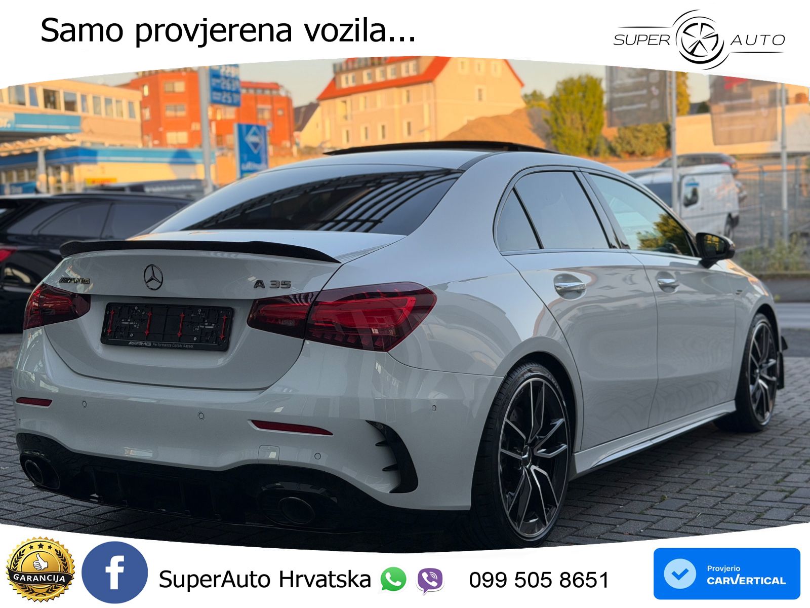 Mercedes-Benz AMG A 35 4MATIC AMG SPEEDSHIFT DCT LED+GR SJED+ACC