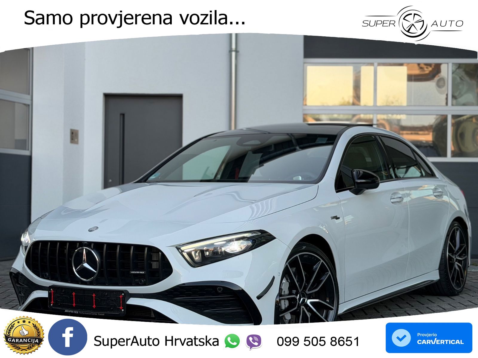 Mercedes-Benz AMG A 35 4MATIC AMG SPEEDSHIFT DCT LED+GR SJED+ACC