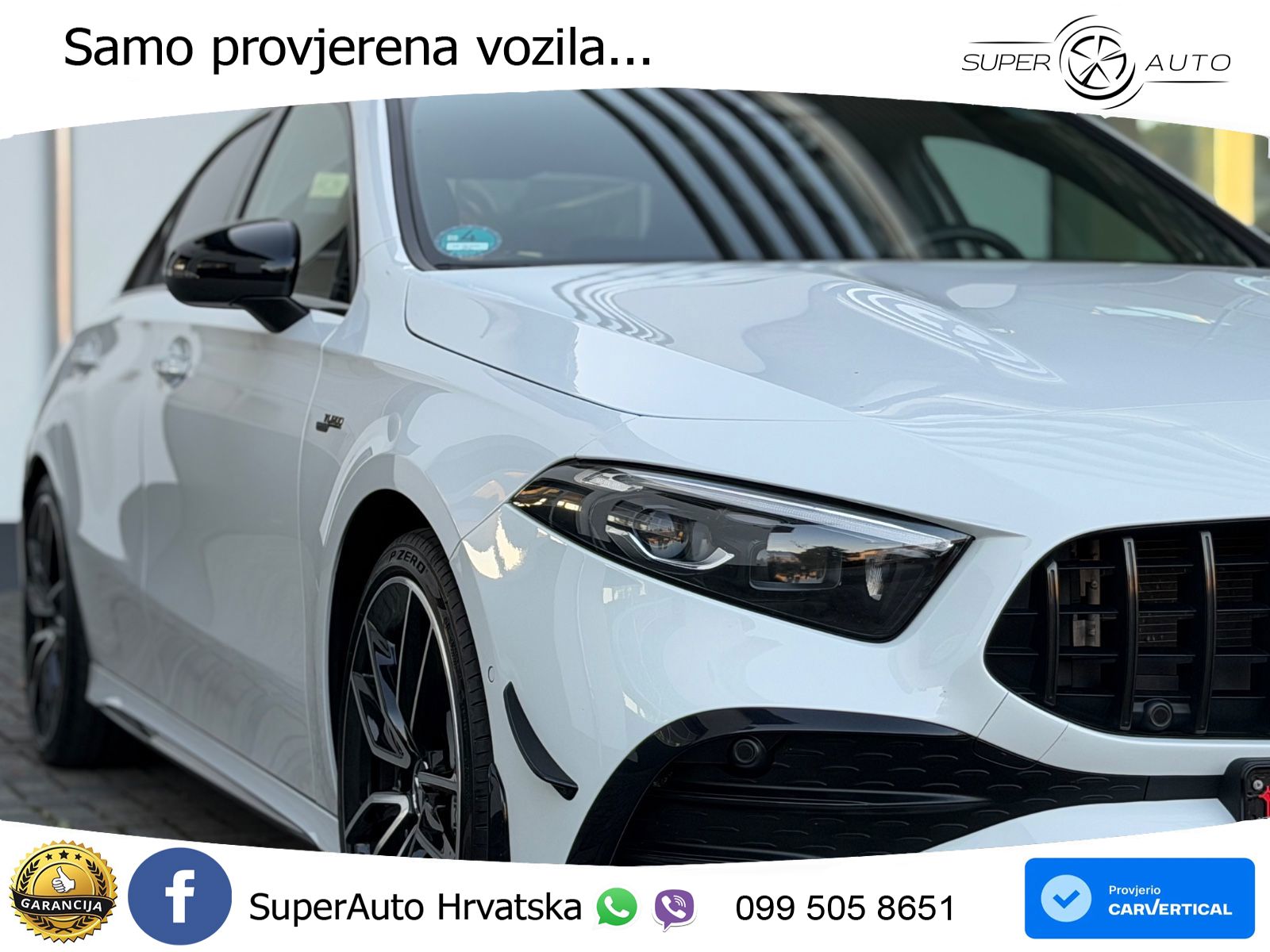 Mercedes-Benz AMG A 35 4MATIC AMG SPEEDSHIFT DCT LED+GR SJED+ACC