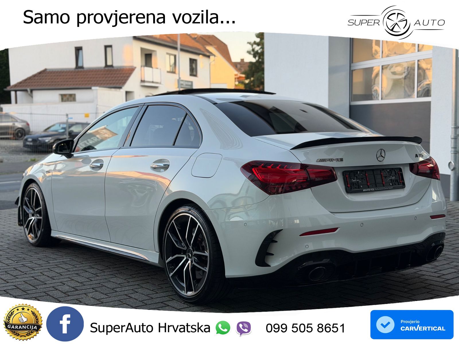 Mercedes-Benz AMG A 35 4MATIC AMG SPEEDSHIFT DCT LED+GR SJED+ACC