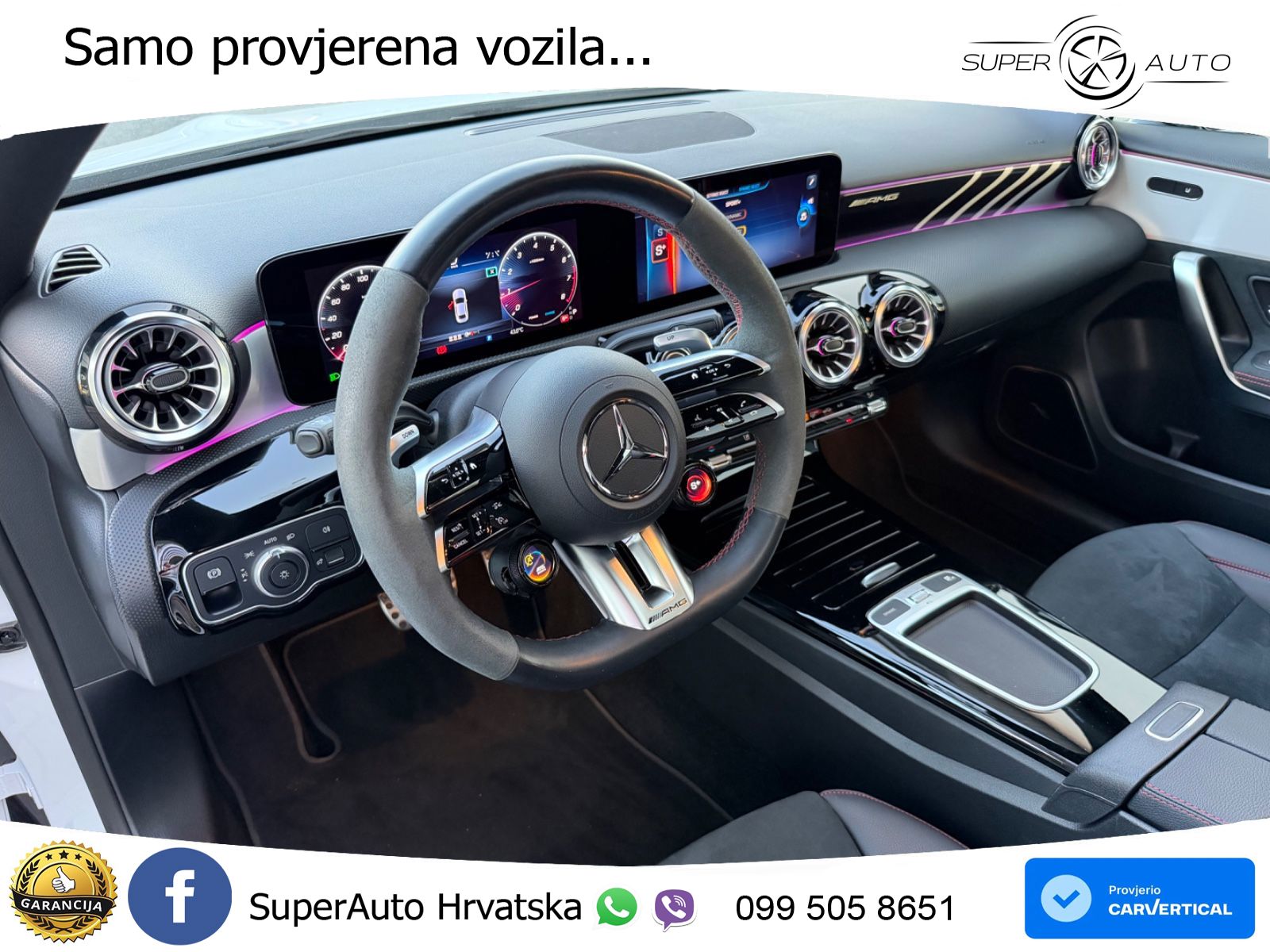 Mercedes-Benz AMG A 35 4MATIC AMG SPEEDSHIFT DCT LED+GR SJED+ACC