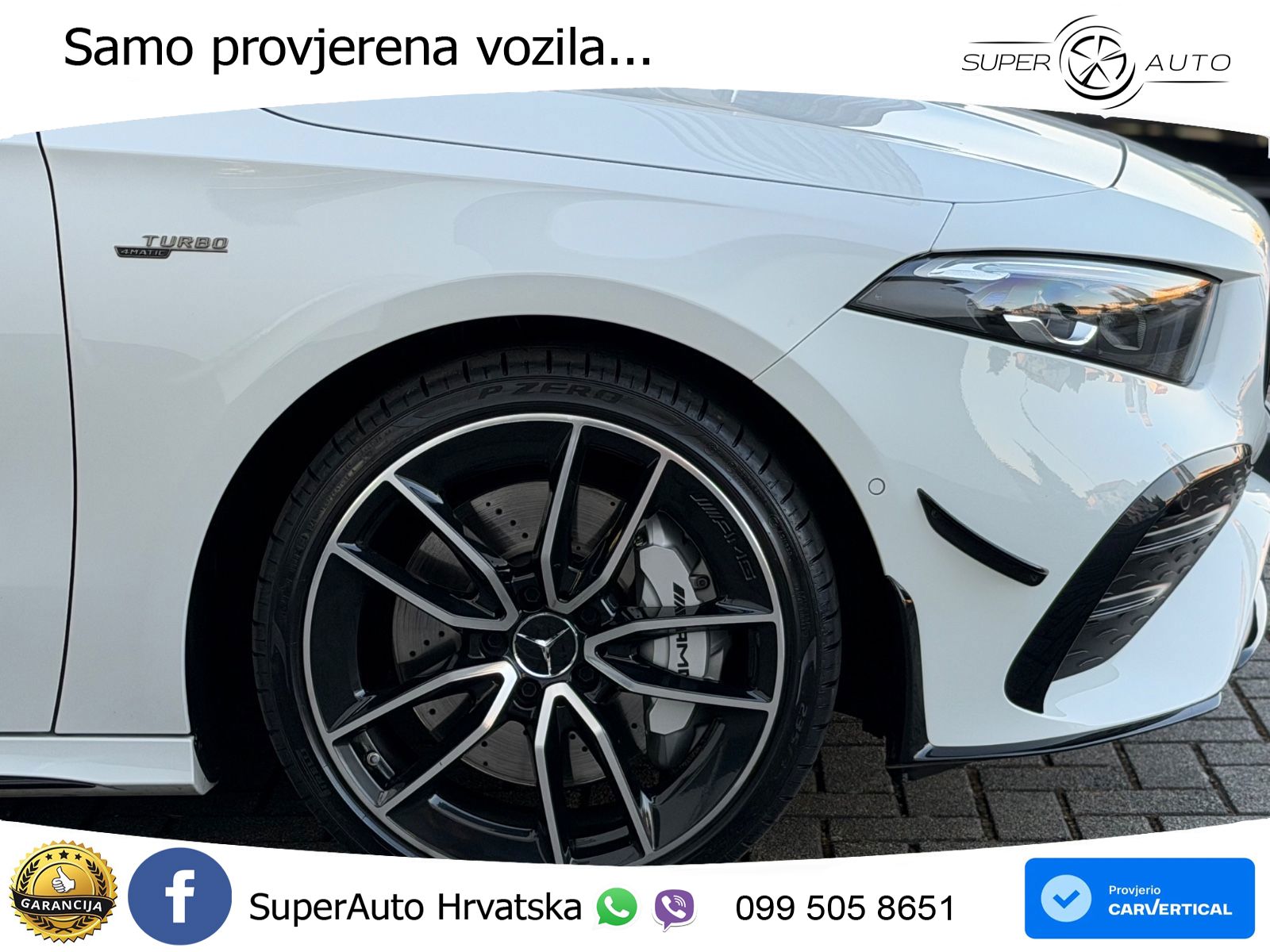 Mercedes-Benz AMG A 35 4MATIC AMG SPEEDSHIFT DCT LED+GR SJED+ACC