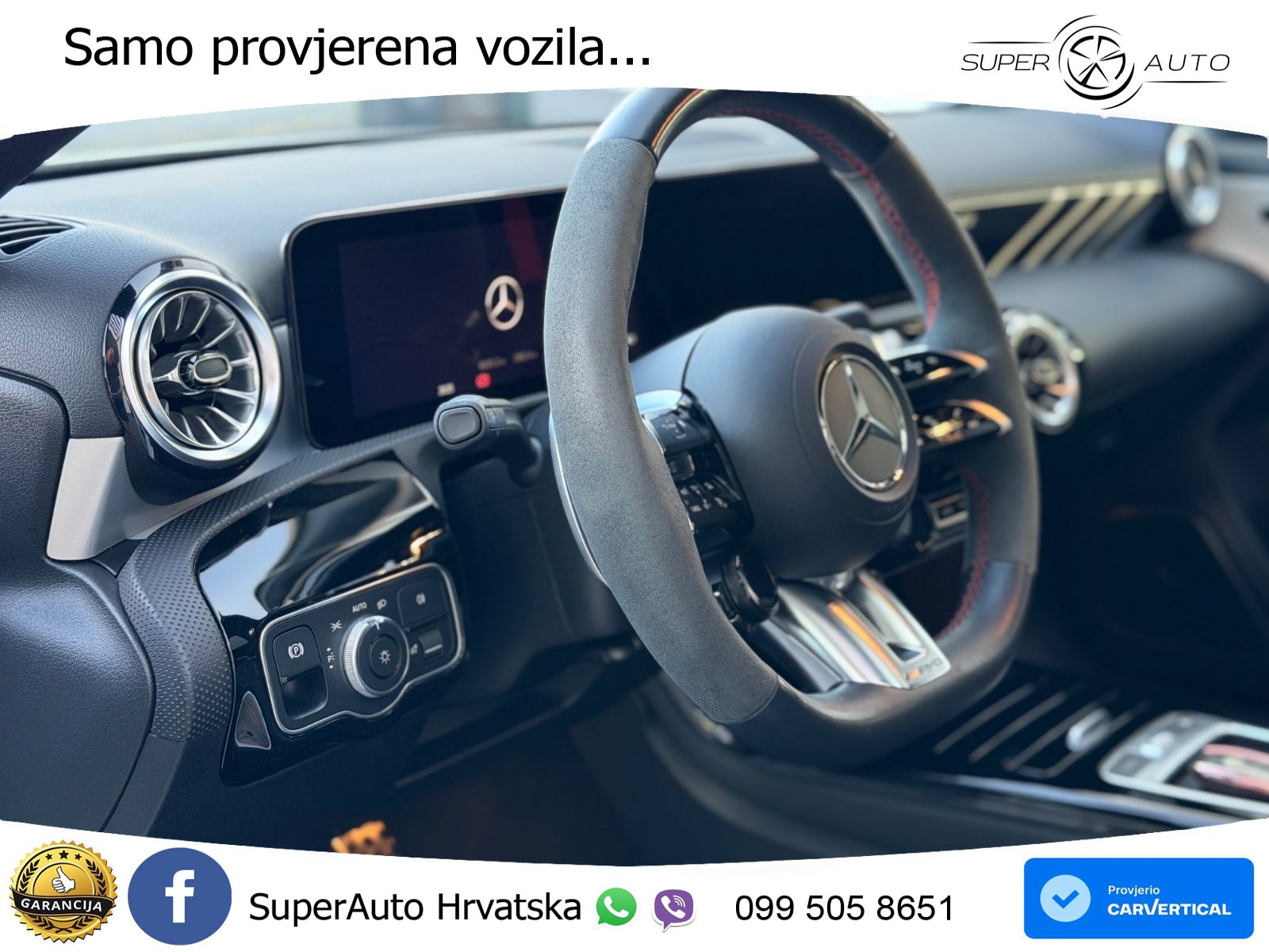 Mercedes-Benz AMG A 35 4MATIC AMG SPEEDSHIFT DCT LED+GR SJED+ACC