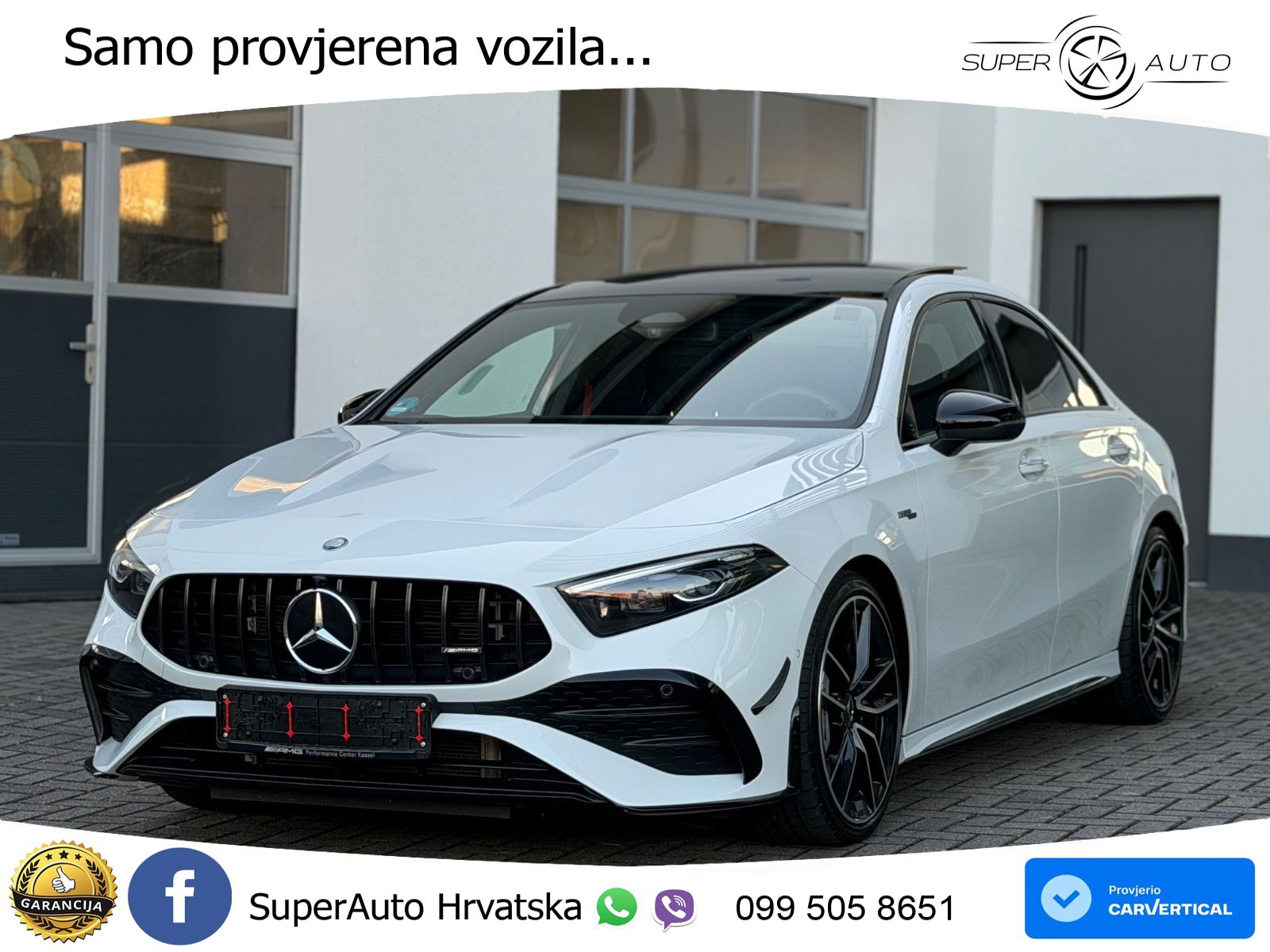 Mercedes-Benz AMG A 35 4MATIC AMG SPEEDSHIFT DCT LED+GR SJED+ACC