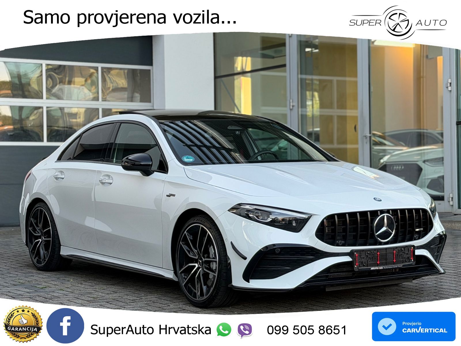 Mercedes-Benz AMG A 35 4MATIC AMG SPEEDSHIFT DCT LED+GR SJED+ACC