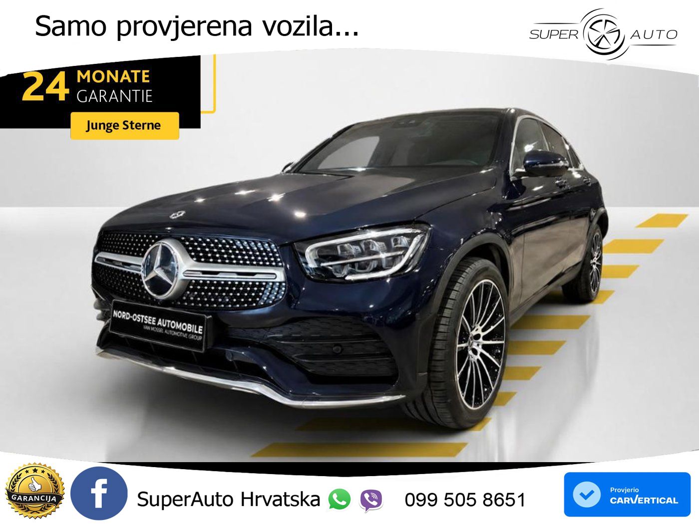 Mercedes GLC Coupe 400d (330 KS) 4MATIC 9G-TRONIC AMG LED+GR SJED+ACC