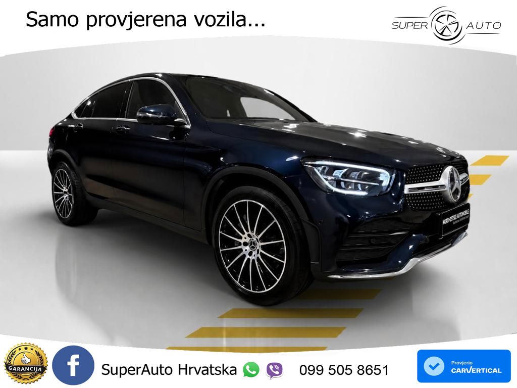 Mercedes GLC Coupe 400d (330 KS) 4MATIC 9G-TRONIC AMG LED+GR SJED+ACC