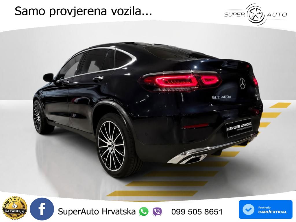 Mercedes GLC Coupe 400d (330 KS) 4MATIC 9G-TRONIC AMG LED+GR SJED+ACC