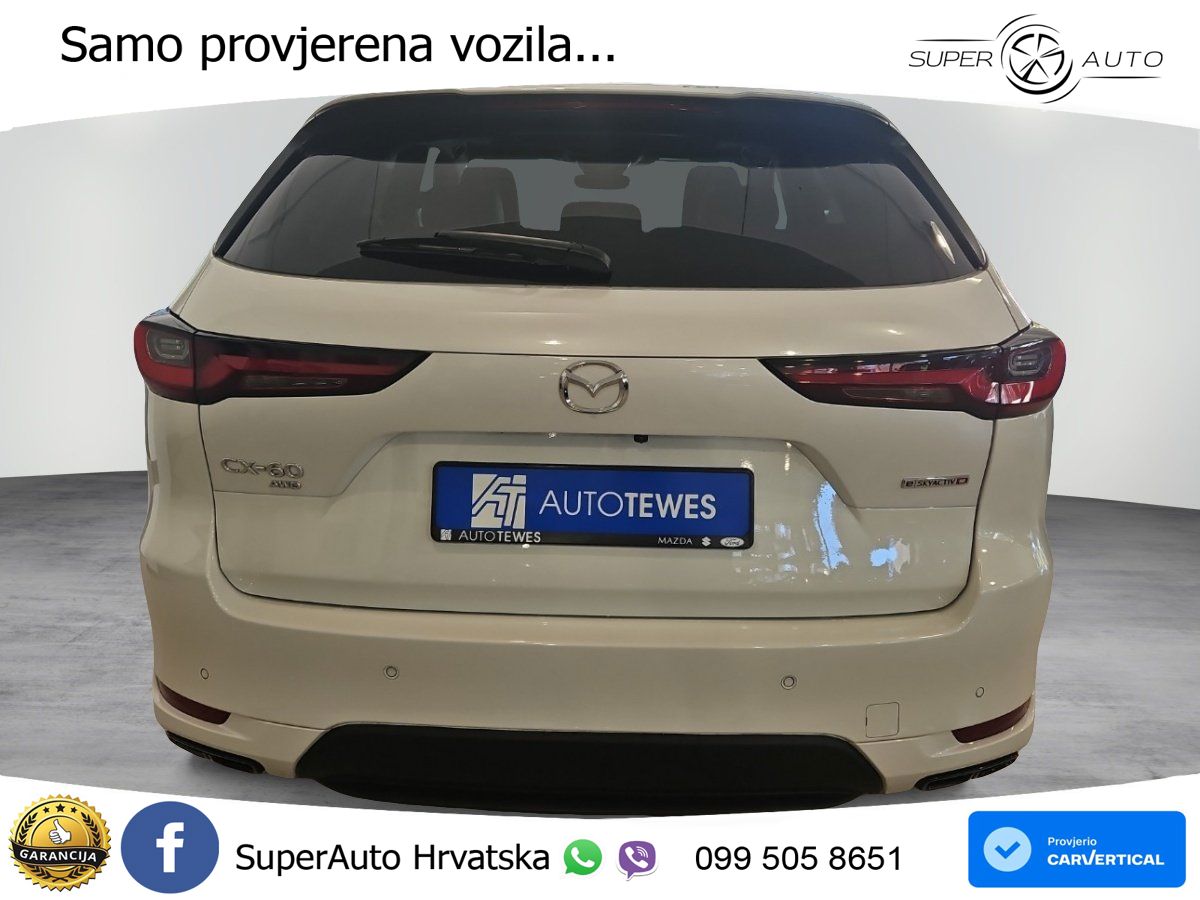 Mazda CX-60 3.3 e-Skyactiv D (254 KS) AWD Automatic LED+GR SJED+ACC