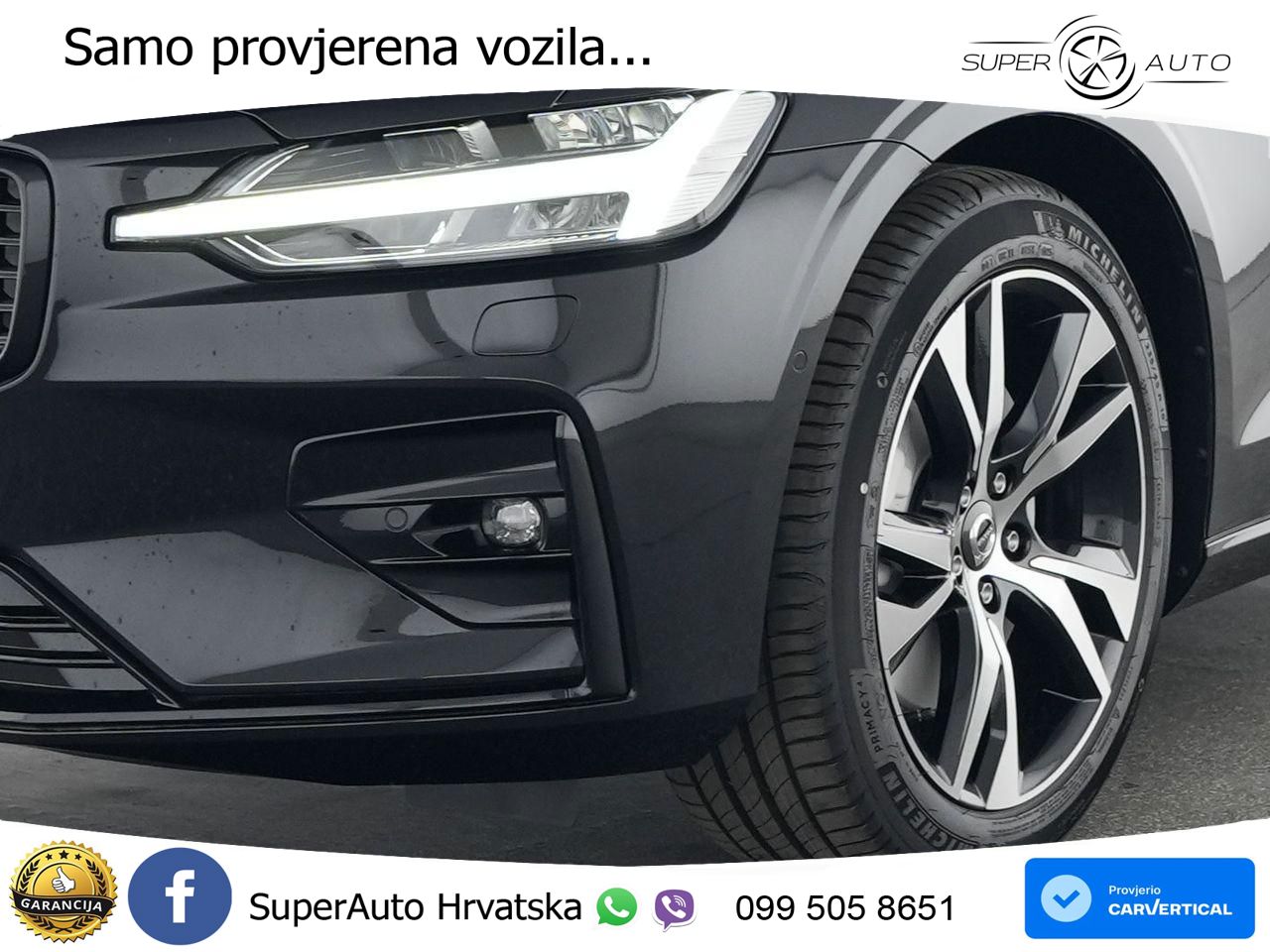 Volvo V60 2.0 B4 Benzin DCT LED+GR SJED+ACC