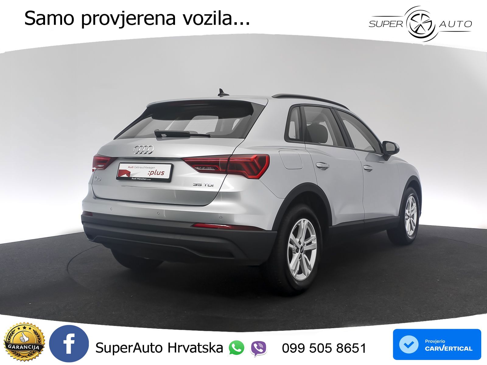 Audi Q3 35 TDI (150 KS) S tronic LED+GR SJED+ACC