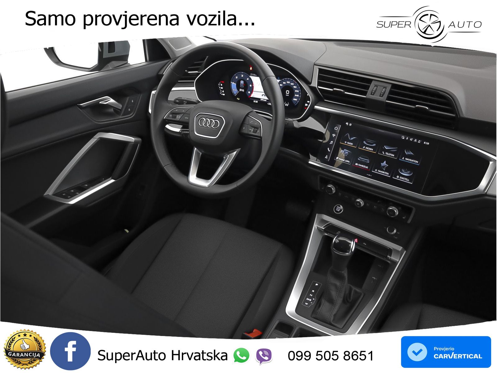 Audi Q3 35 TDI (150 KS) S tronic LED+GR SJED+ACC