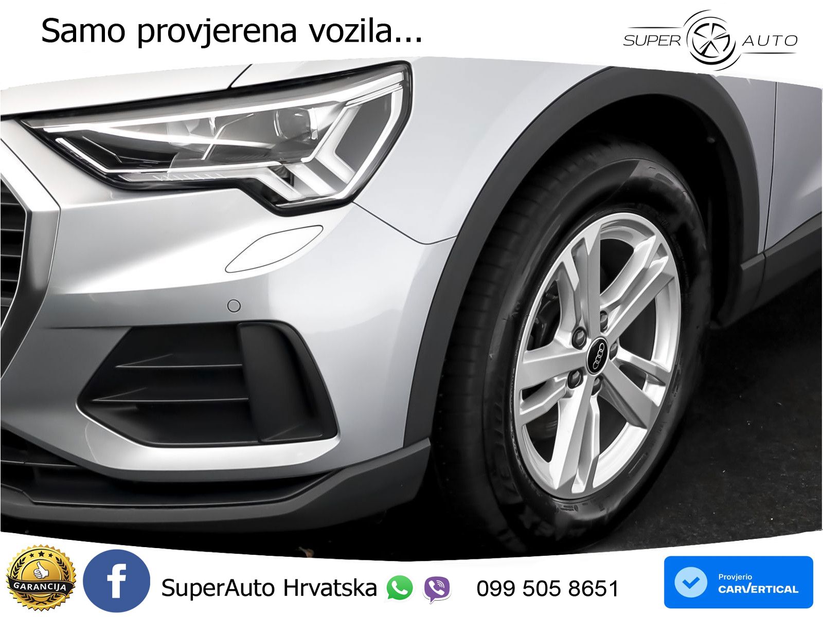 Audi Q3 35 TDI (150 KS) S tronic LED+GR SJED+ACC