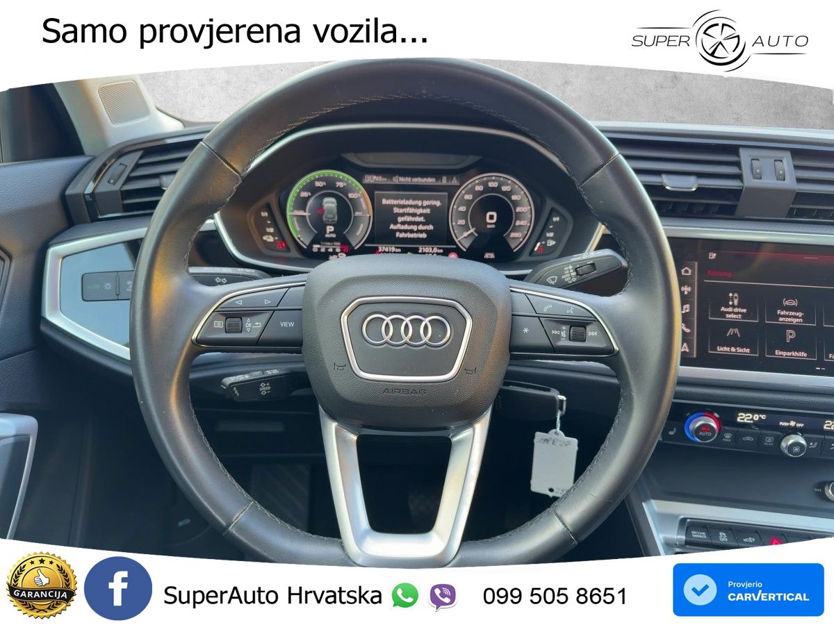 Audi Q3 45 TFSIe (245 KS) S tronic