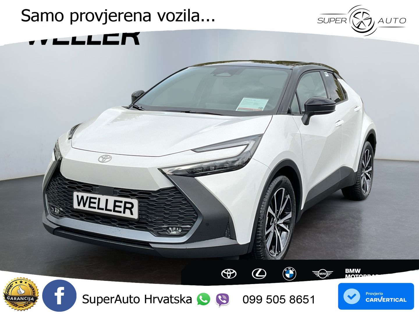 Toyota C-HR 1.8 (140 KS) Hybrid e-CVT Teamplayer LED+GR SJED+ACC
