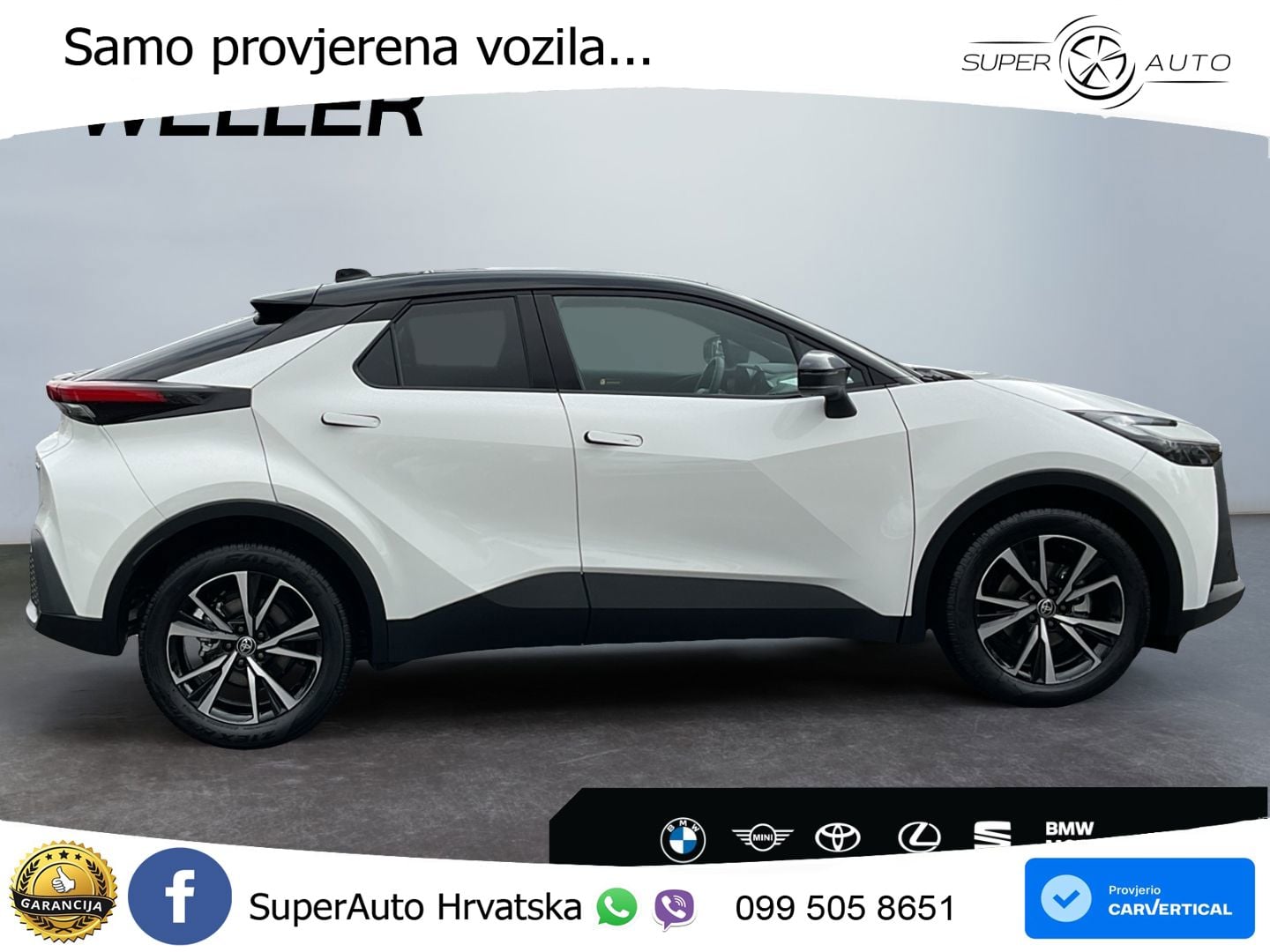 Toyota C-HR 1.8 (140 KS) Hybrid e-CVT Teamplayer LED+GR SJED+ACC