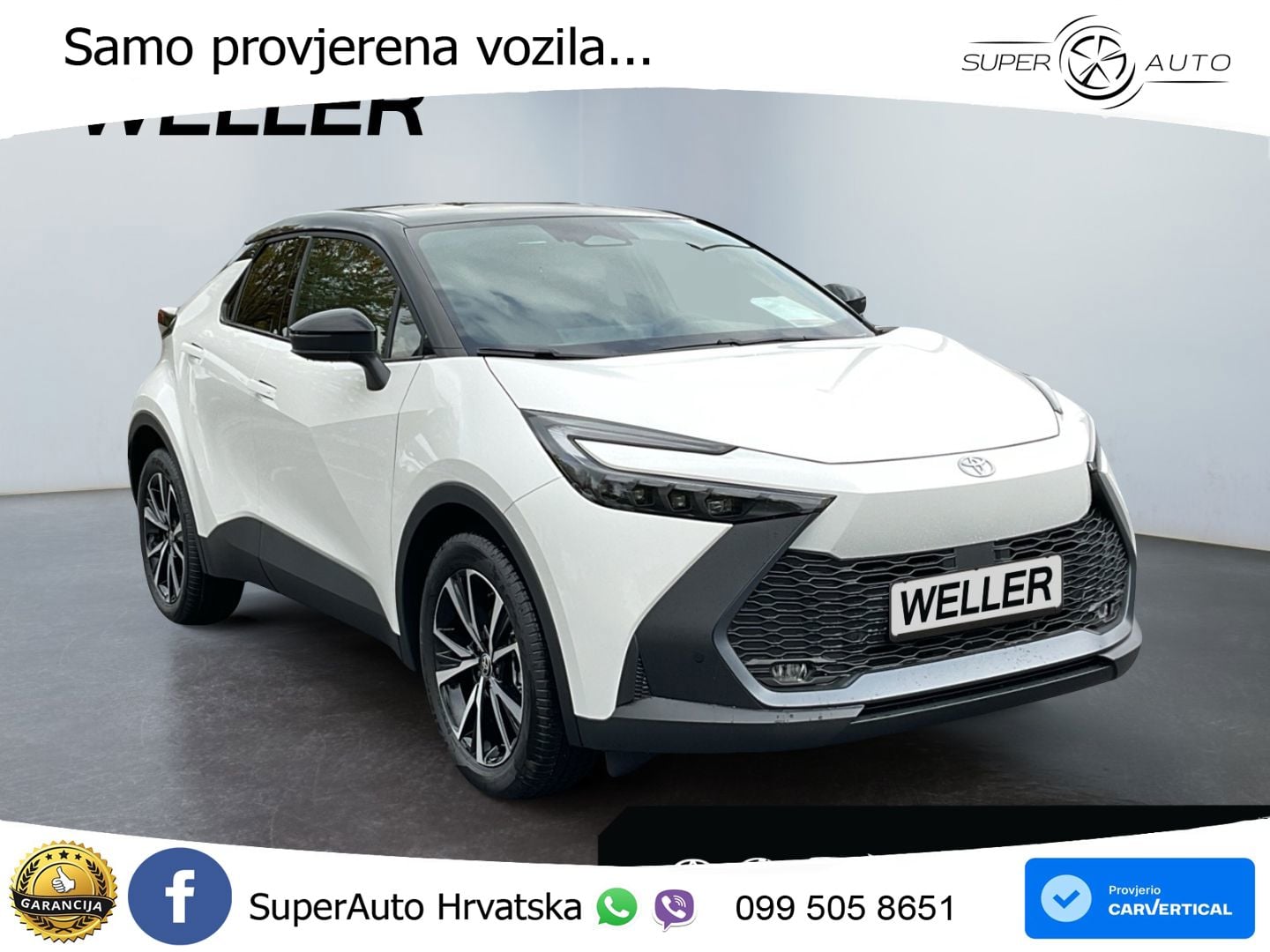 Toyota C-HR 1.8 (140 KS) Hybrid e-CVT Teamplayer LED+GR SJED+ACC