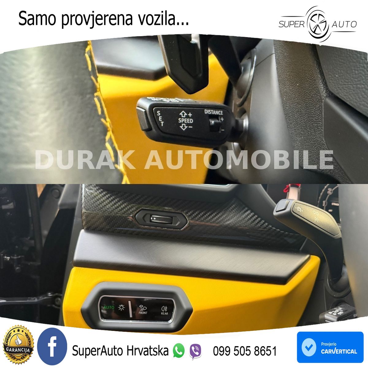 Lamborghini Urus S 4.0 V8 (666 KS) 4WD Automatic ZRAČNI+ACC+GR SJED+KAM+PANO
