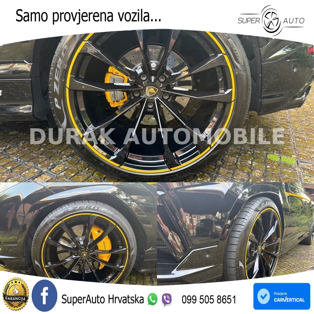 Lamborghini Urus S 4.0 V8 (666 KS) 4WD Automatic ZRAČNI+ACC+GR SJED+KAM+PANO