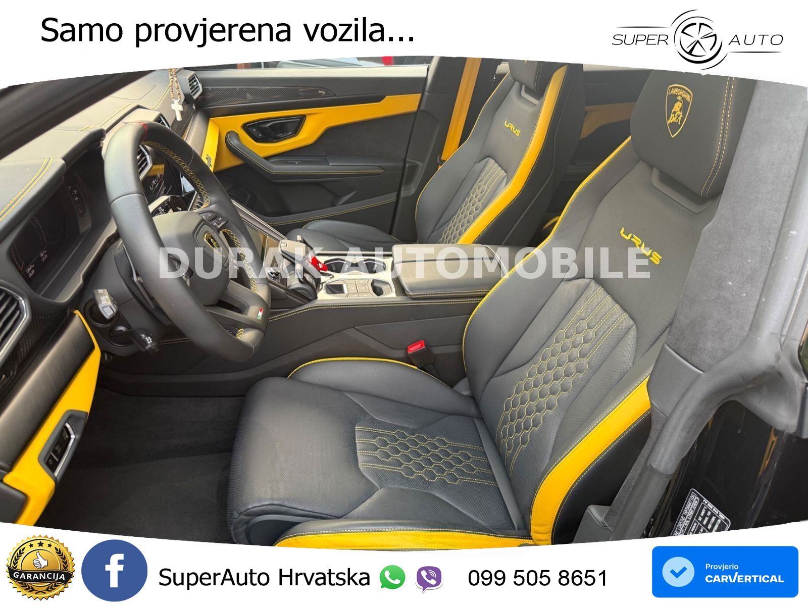Lamborghini Urus S 4.0 V8 (666 KS) 4WD Automatic ZRAČNI+ACC+GR SJED+KAM+PANO