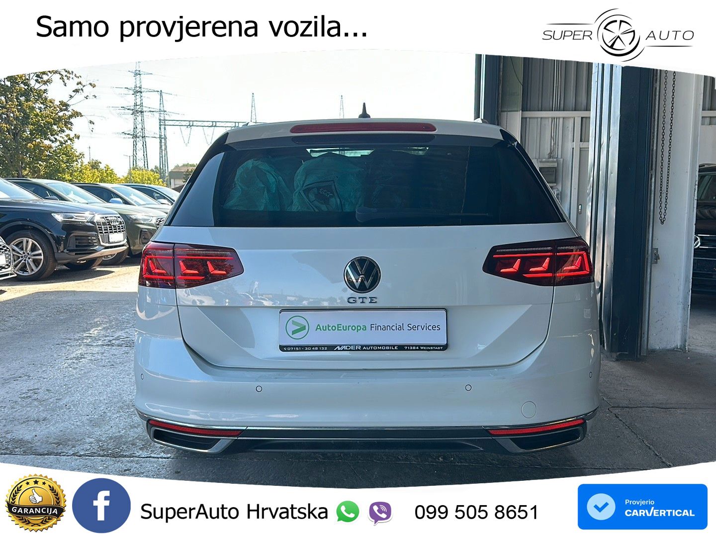 Volkswagen Passat Variant GTE 1.4 TSI (218 KS) DSG LED+GR SJED+ACC