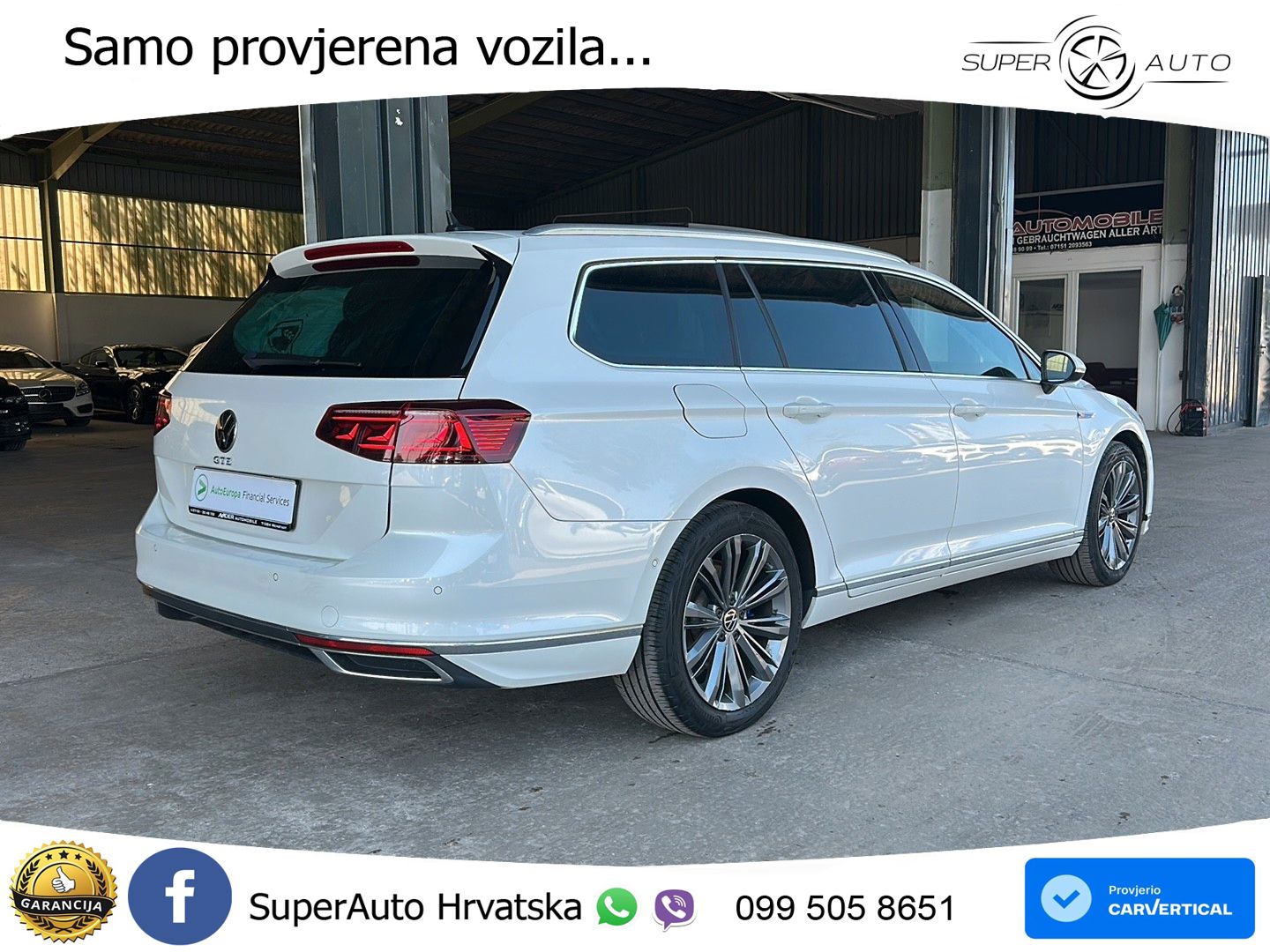 Volkswagen Passat Variant GTE 1.4 TSI (218 KS) DSG LED+GR SJED+ACC