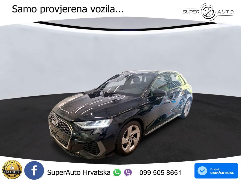 Audi A3 30 TDI (116 KS) S tronic S line LED+GR SJED+ACC