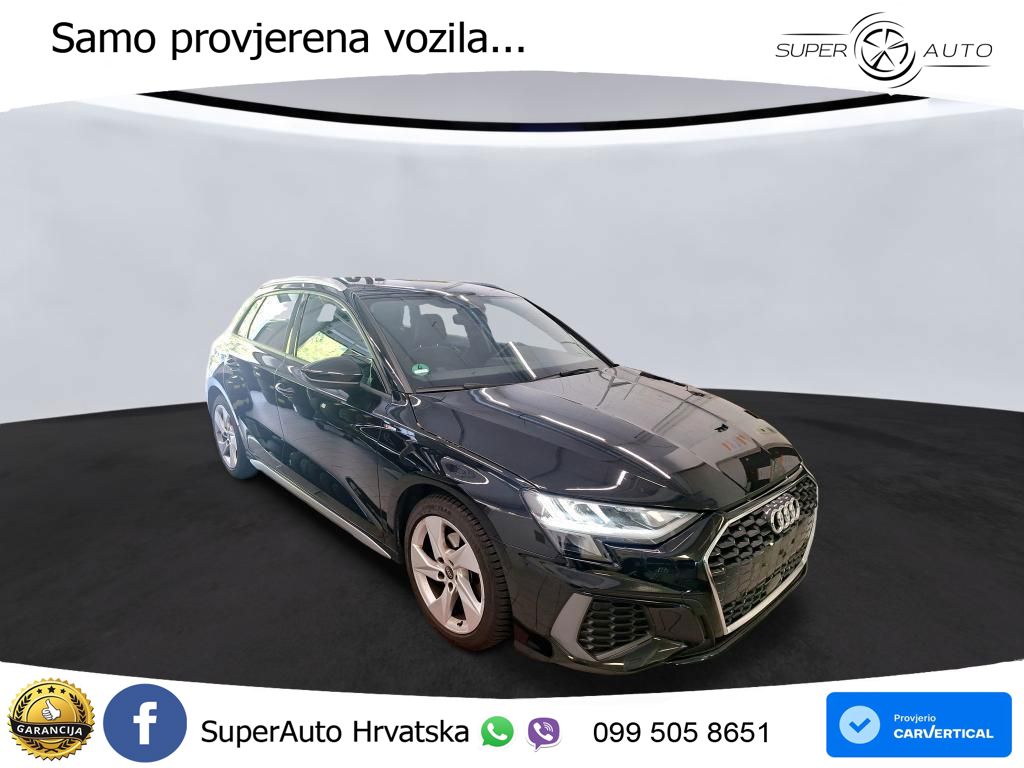 Audi A3 30 TDI (116 KS) S tronic S line LED+GR SJED+ACC