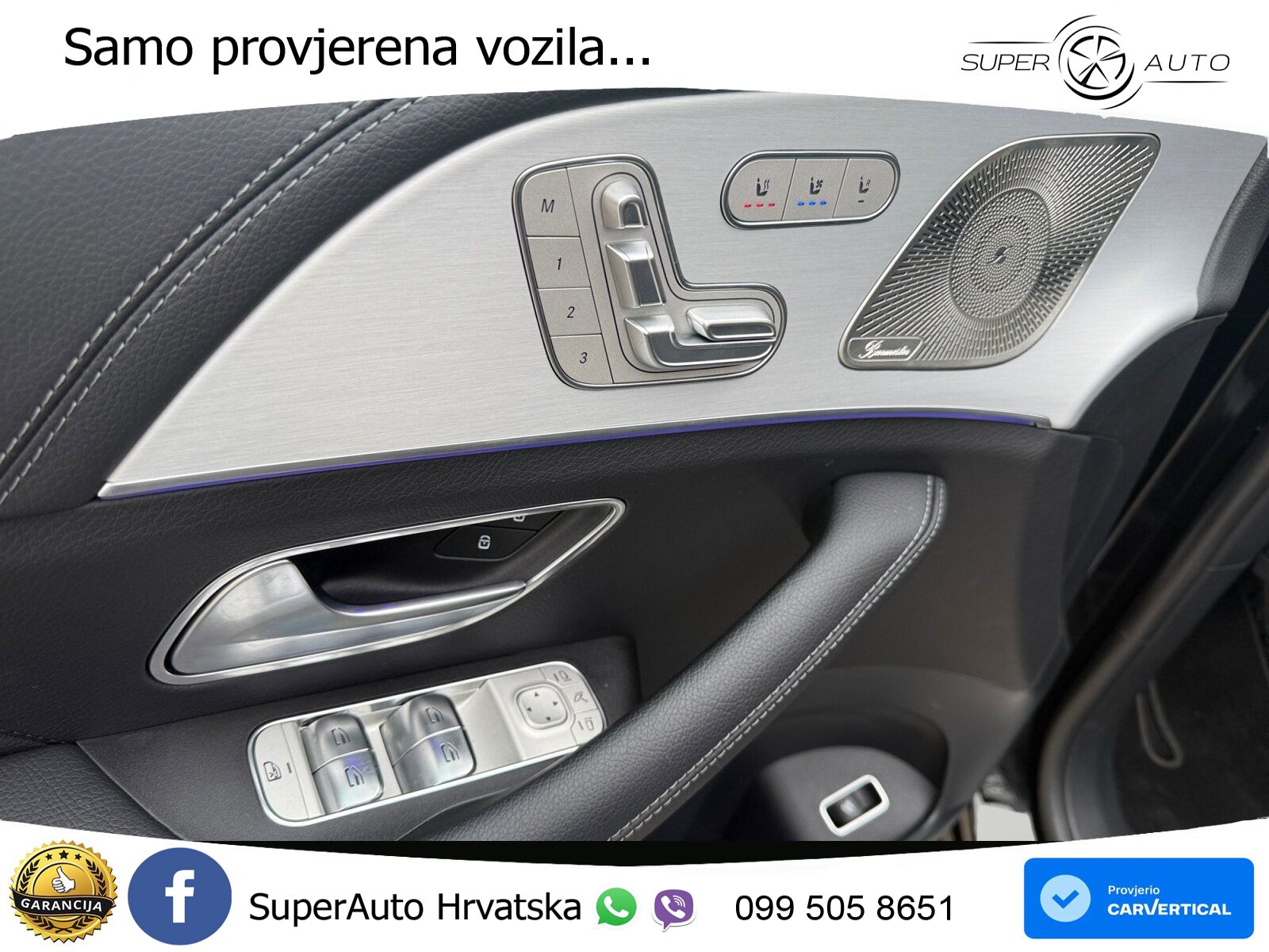 Mercedes GLE 450d (367 KS) EQ Boost 4MATIC 9G-TRONIC AMG ZRAČNI+ACC+GR SJED+KAM+PANO