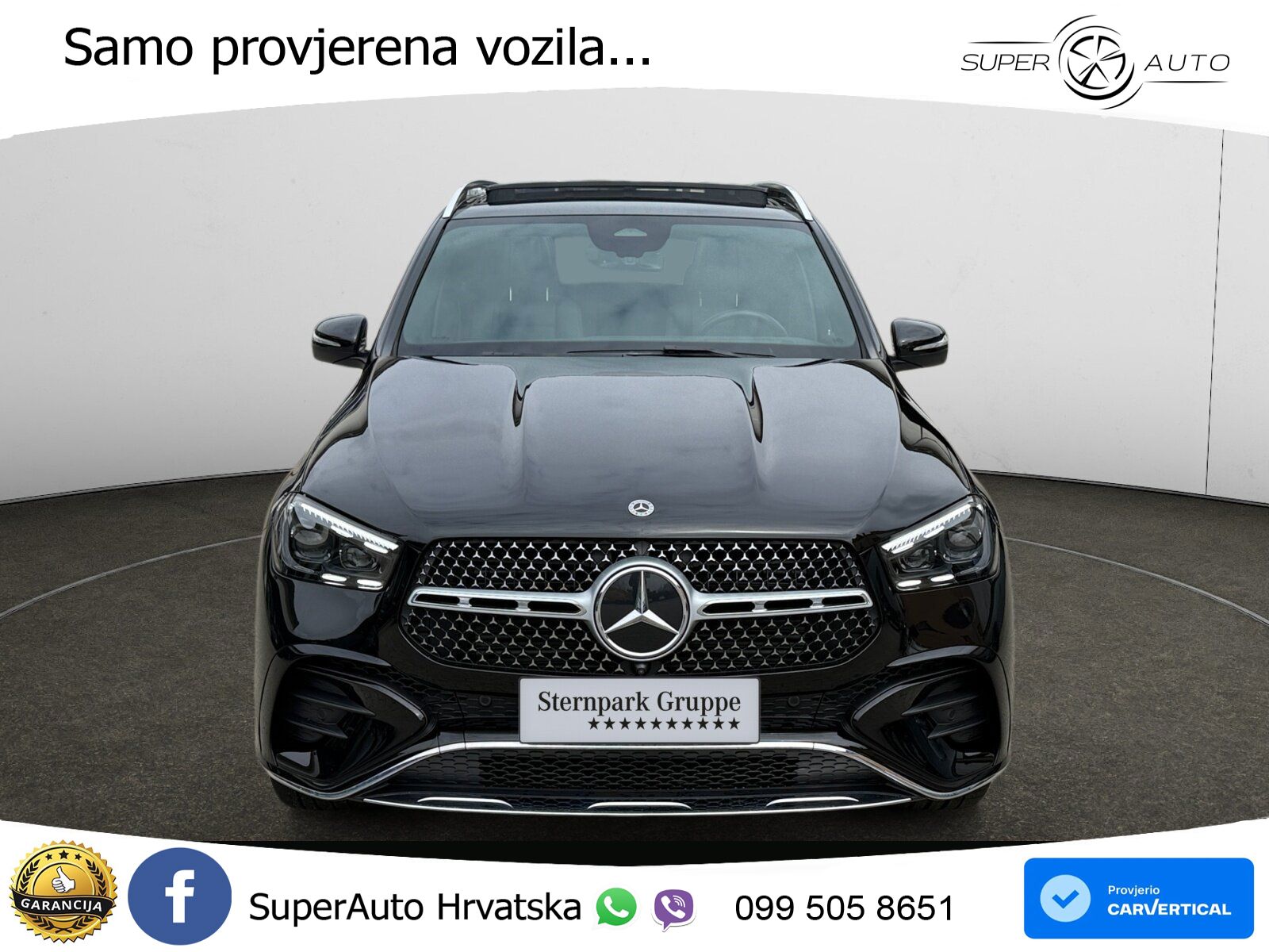 Mercedes GLE 450d (367 KS) EQ Boost 4MATIC 9G-TRONIC AMG ZRAČNI+ACC+GR SJED+KAM+PANO