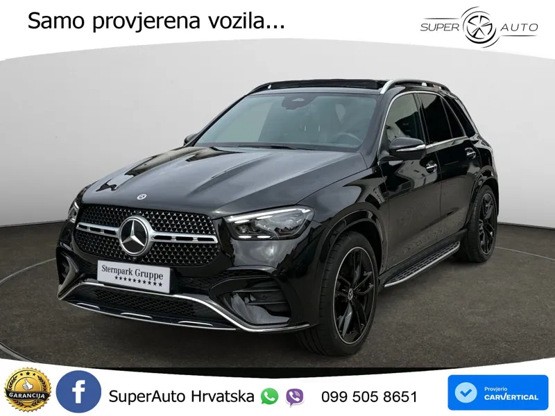 Mercedes GLE 450d (367 KS) EQ Boost 4MATIC 9G-TRONIC AMG ZRAČNI+ACC+GR SJED+KAM+PANO