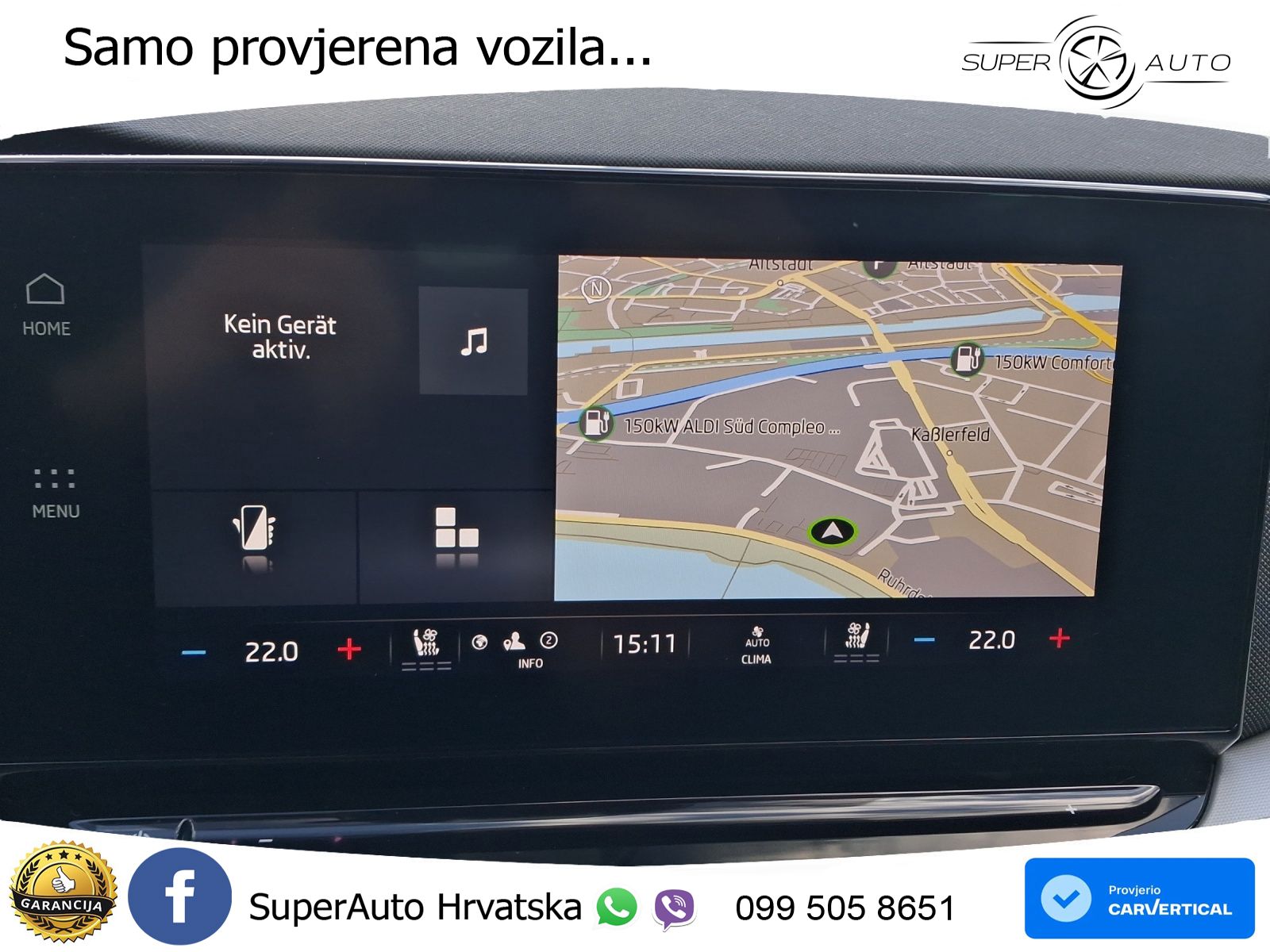 Škoda Octavia Combi 2.0 TDI (150 KS) DSG MATRIX+GR SJED+KAM