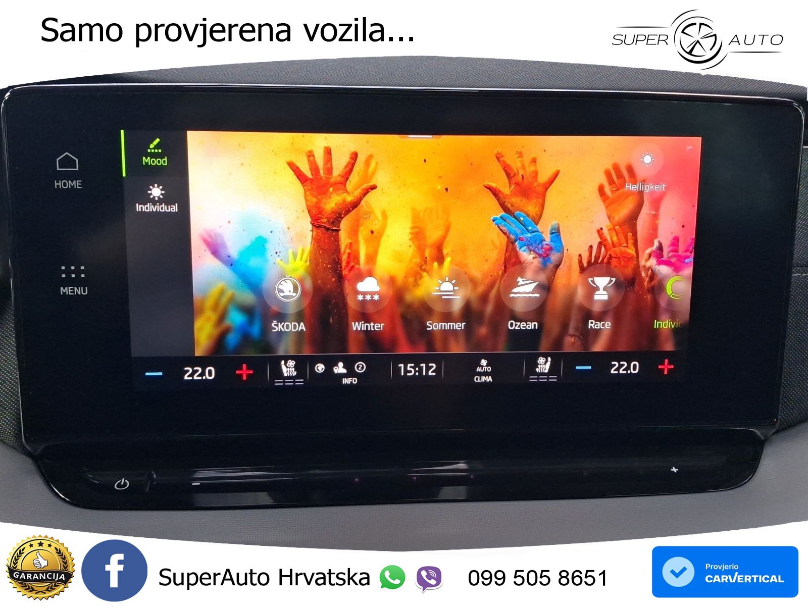 Škoda Octavia Combi 2.0 TDI (150 KS) DSG MATRIX+GR SJED+KAM