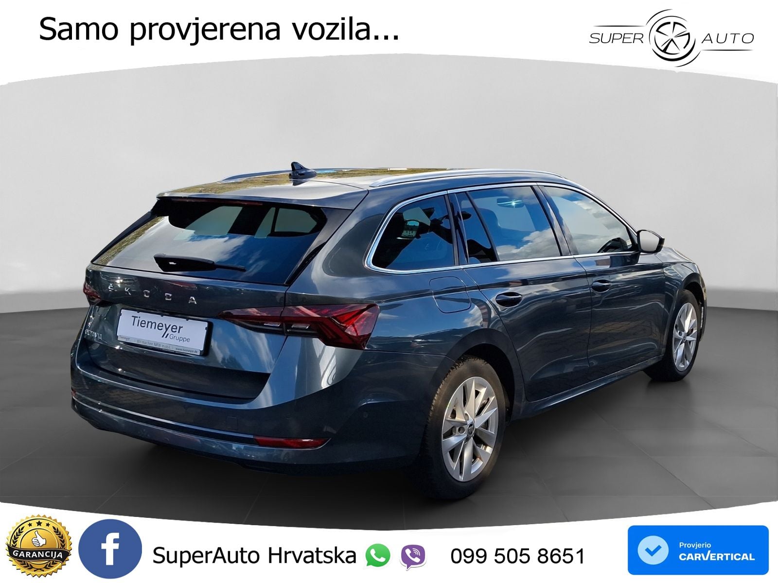 Škoda Octavia Combi 2.0 TDI (150 KS) DSG MATRIX+GR SJED+KAM
