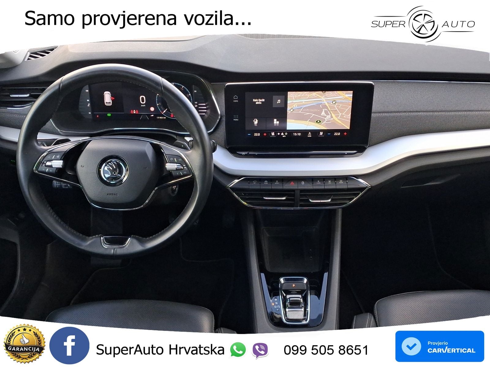 Škoda Octavia Combi 2.0 TDI (150 KS) DSG MATRIX+GR SJED+KAM