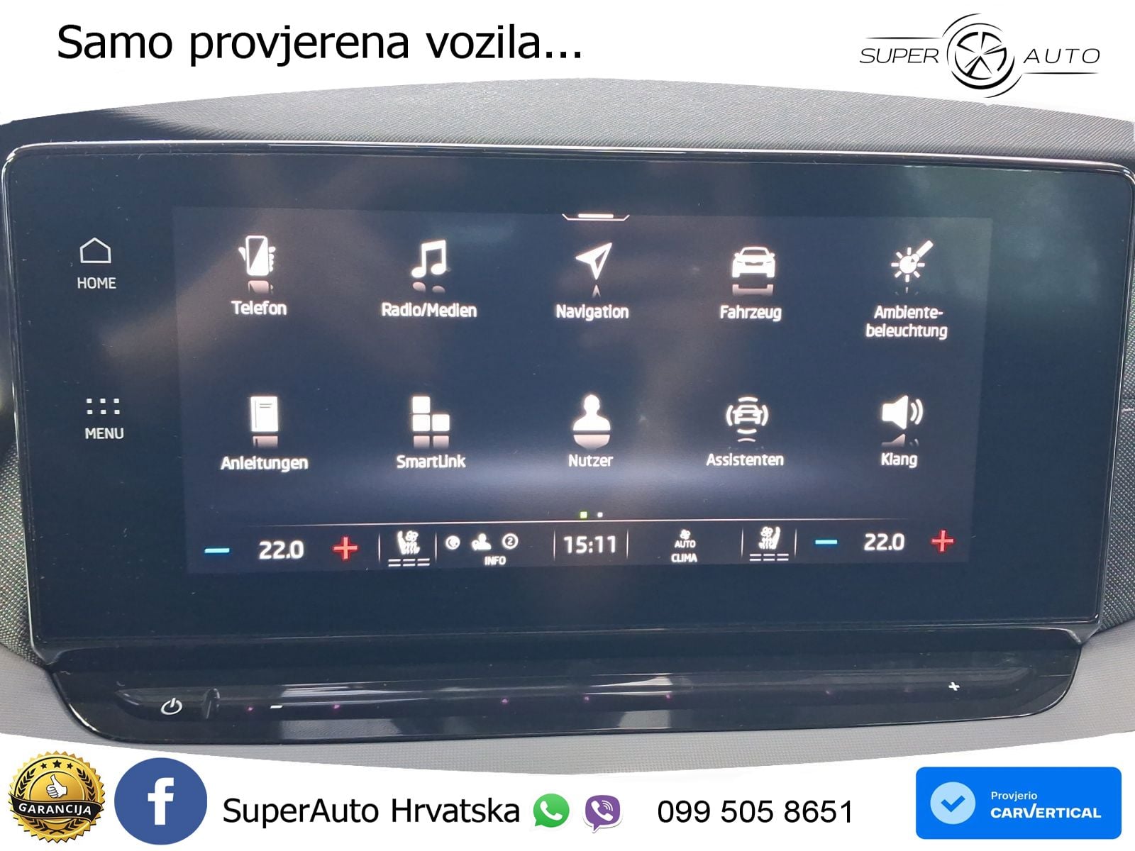 Škoda Octavia Combi 2.0 TDI (150 KS) DSG MATRIX+GR SJED+KAM