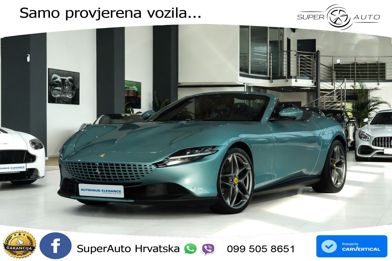 Ferrari Roma Spider 3.9 V8 (620 KS) F1 DCT