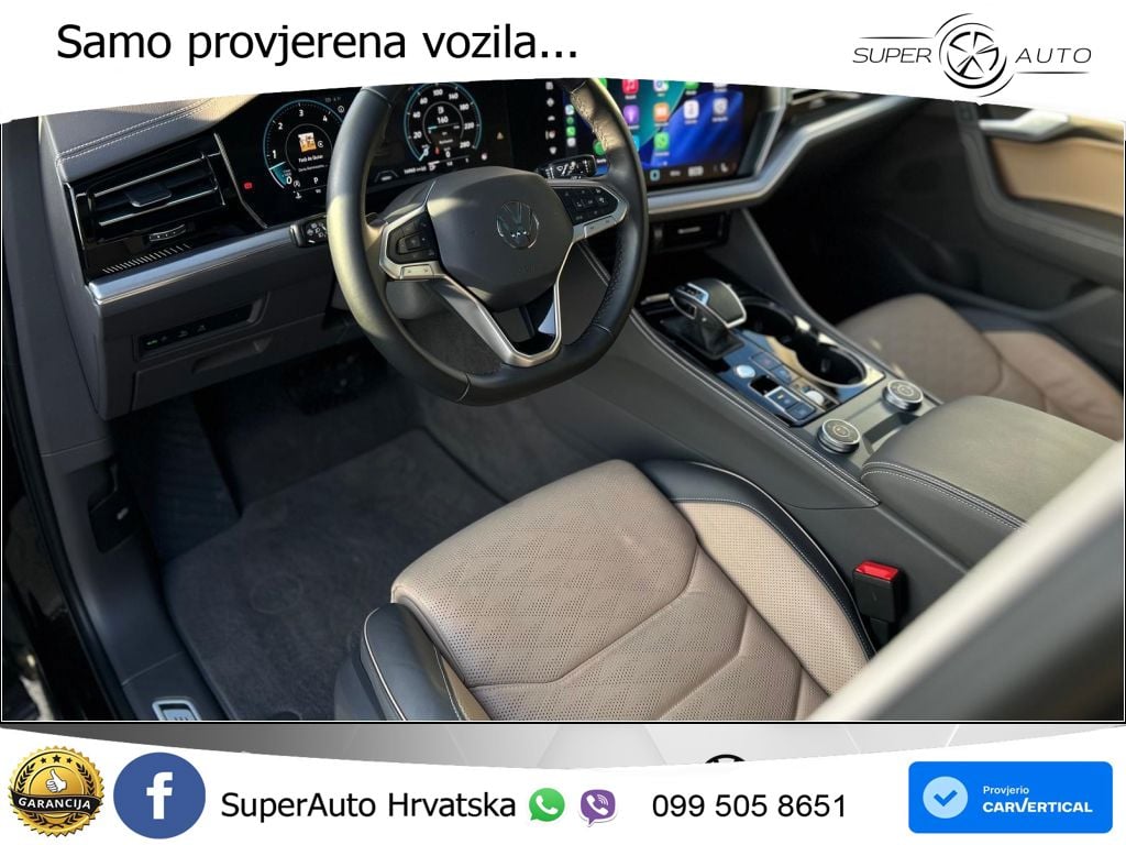 Volkswagen Touareg 3.0 V6 TDI (286 KS) 4MOTION Tiptronic ZRAČNI+ACC+GR SJED+KAM+PANO
