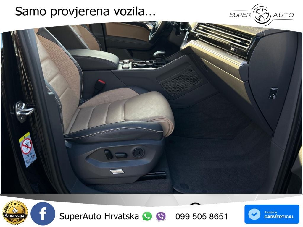 Volkswagen Touareg 3.0 V6 TDI (286 KS) 4MOTION Tiptronic ZRAČNI+ACC+GR SJED+KAM+PANO