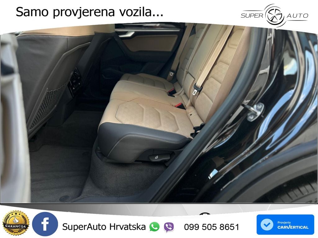 Volkswagen Touareg 3.0 V6 TDI (286 KS) 4MOTION Tiptronic ZRAČNI+ACC+GR SJED+KAM+PANO