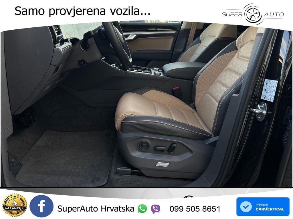 Volkswagen Touareg 3.0 V6 TDI (286 KS) 4MOTION Tiptronic ZRAČNI+ACC+GR SJED+KAM+PANO