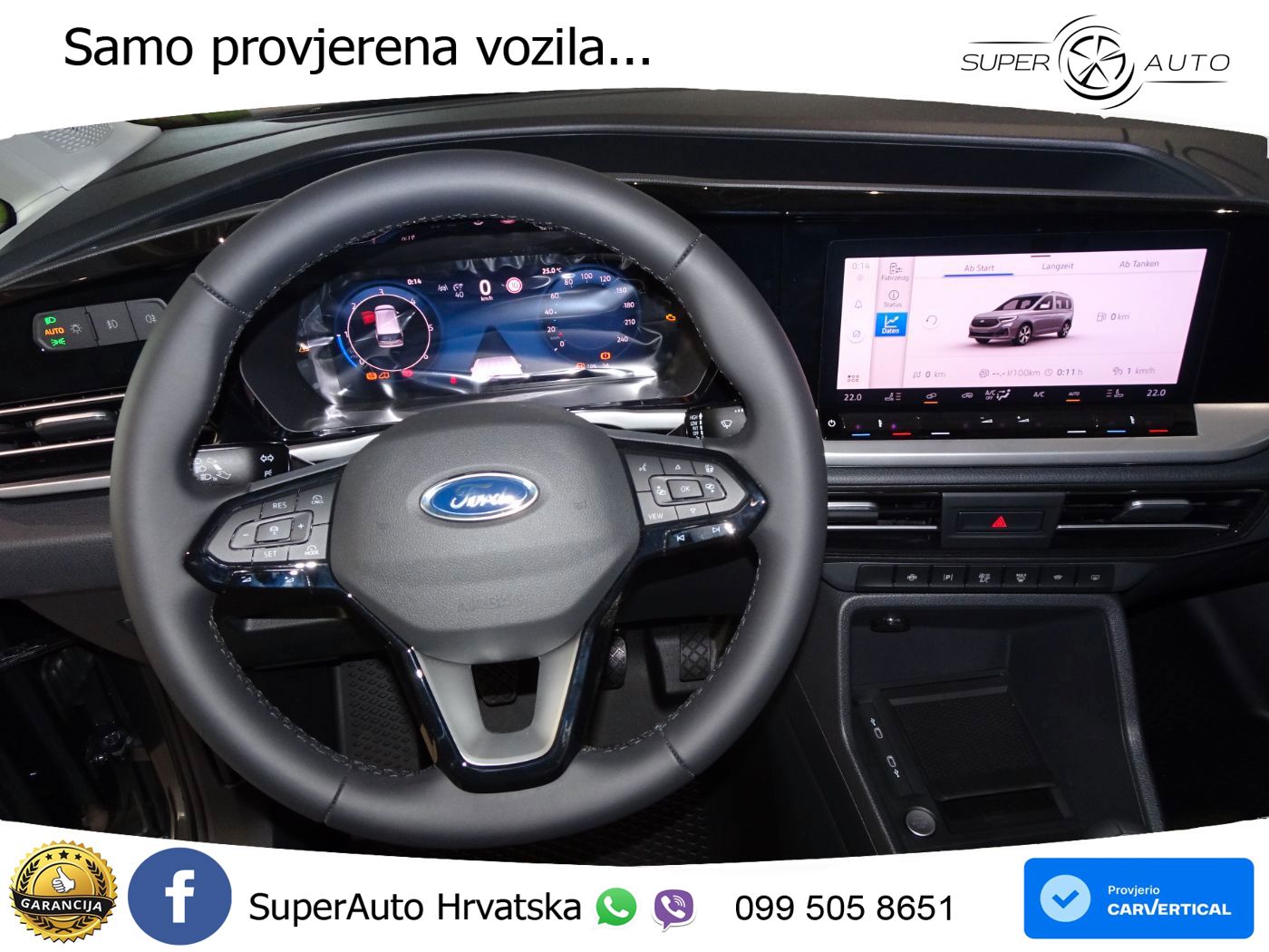 Ford Transit Connect Limited PHEV L1 iACC*TWA*NAV*PDC 150 KS