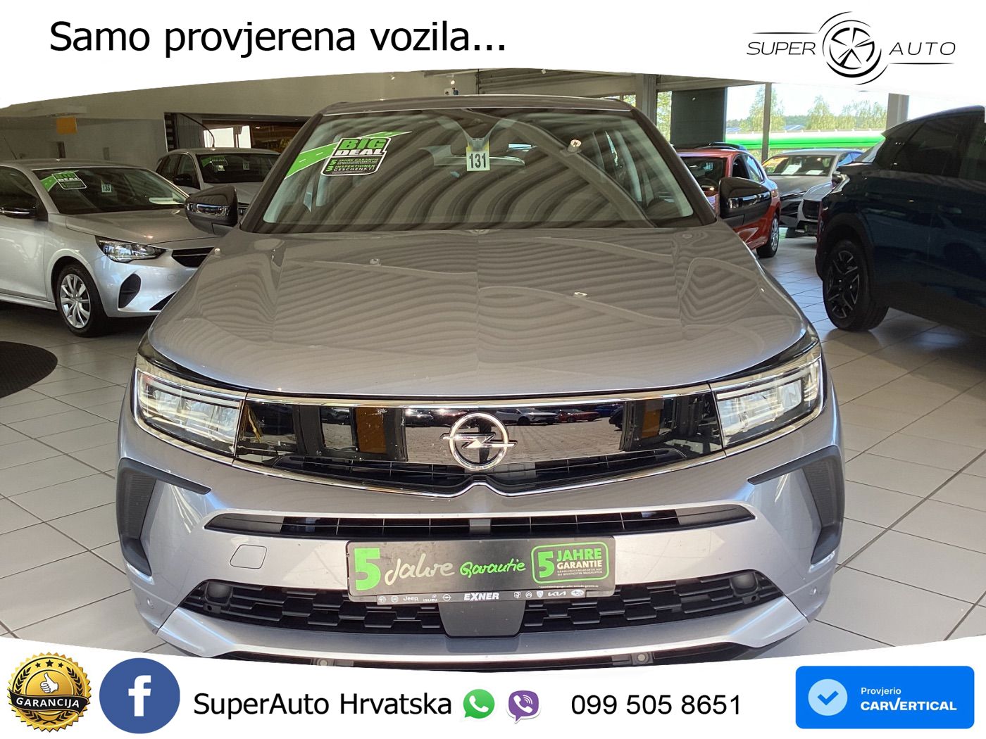 Opel Grandland 1.2i Turbo (130 KS) Automatic LED+GR SJED+ACC