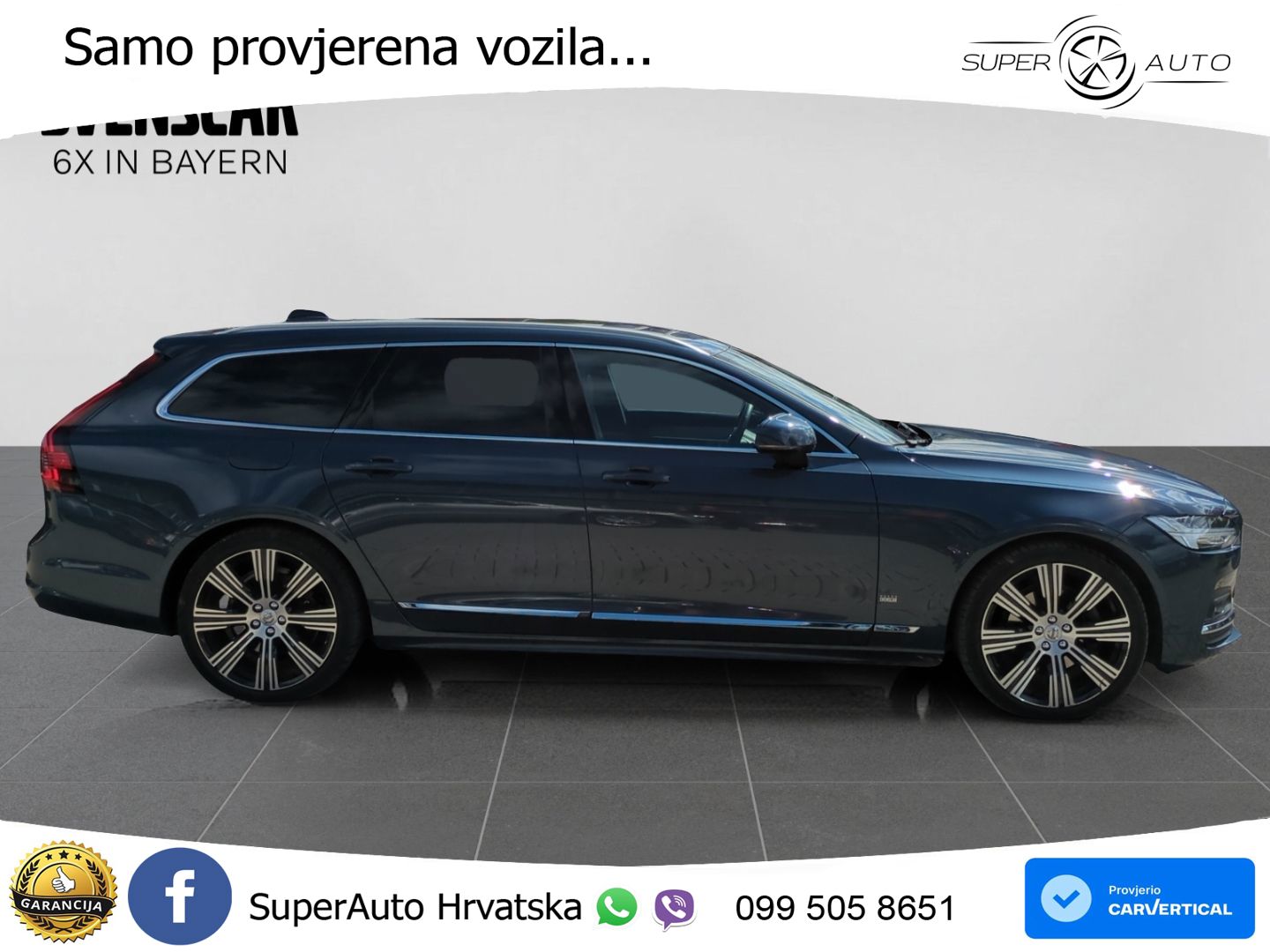 Volvo V90 2.0 B5 Diesel AWD Geartronic LED+GR SJED+ACC