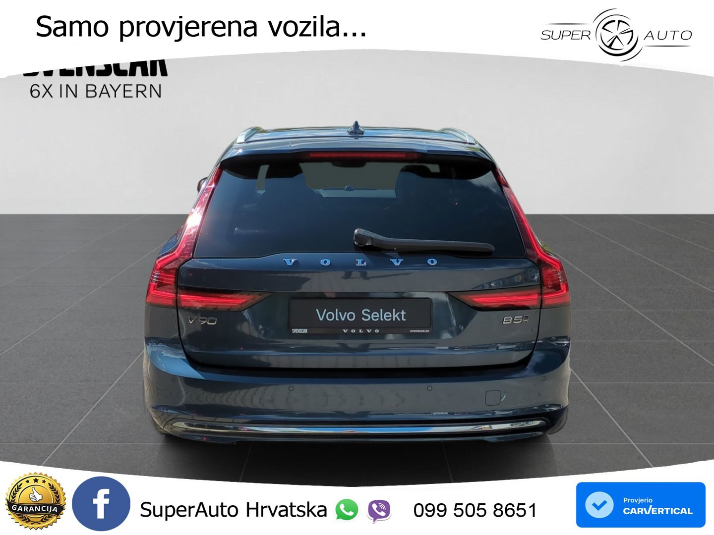 Volvo V90 2.0 B5 Diesel AWD Geartronic LED+GR SJED+ACC
