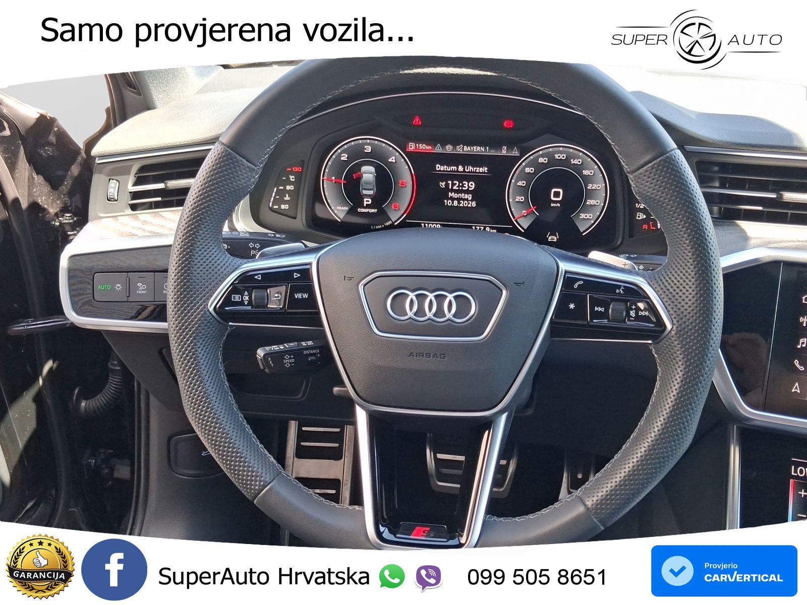 Audi A6 40 TDI (204 KS) quattro ultra S tronic 2x S line LED+GR SJED+ACC