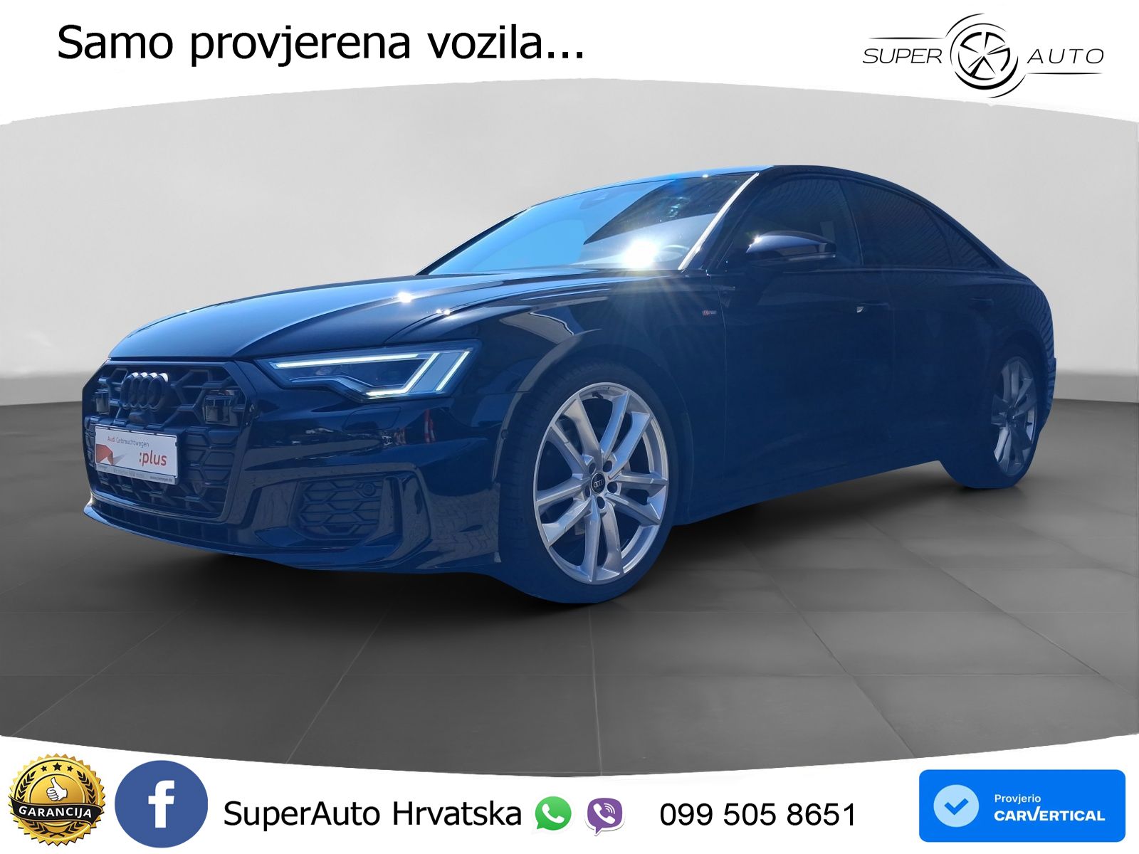 Audi A6 40 TDI (204 KS) quattro ultra S tronic 2x S line LED+GR SJED+ACC