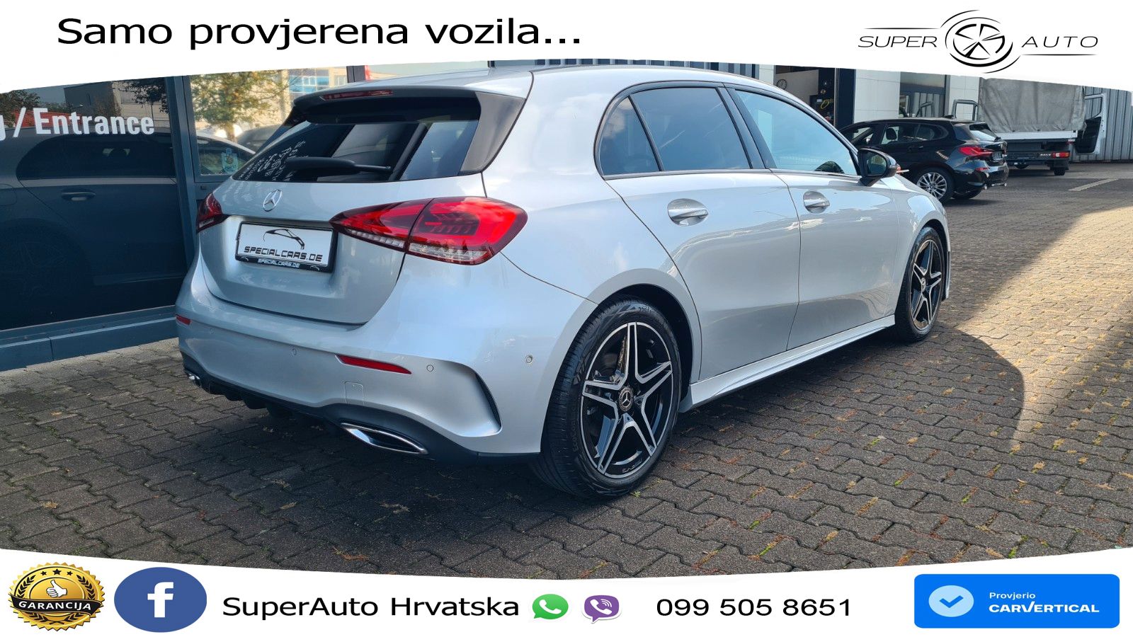 Mercedes-Benz A 200d 8G-DCT AMG LED+GR SJED+ACC