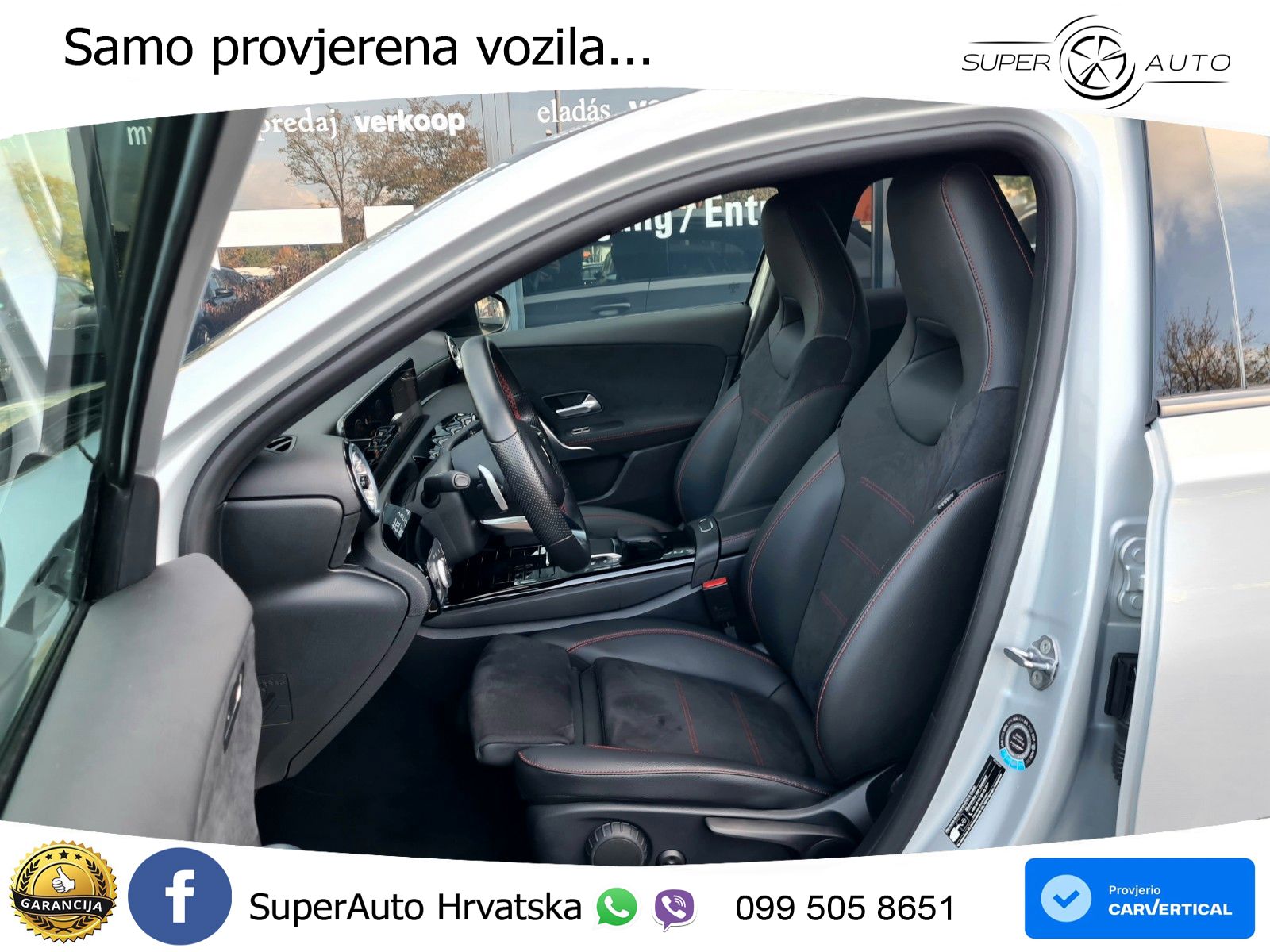 Mercedes-Benz A 200d 8G-DCT AMG LED+GR SJED+ACC